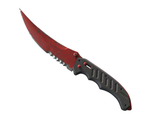 ★ StatTrak™ Flip Knife | Crimson Web (Field-Tested)