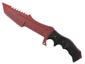 ★ Huntsman Knife | Crimson Web (Minimal Wear)