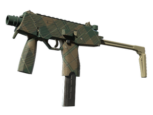 MP9 | Green Plaid (Minimal Wear)