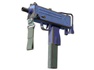 MAC-10 | Indigo (Battle-Scarred)