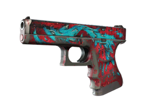 Glock-18 | Water Elemental (Battle-Scarred)