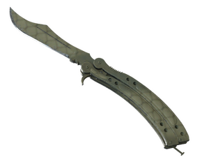 ★ Butterfly Knife | Safari Mesh (Well-Worn)