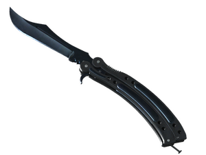 ★ Butterfly Knife | Blue Steel (Minimal Wear)