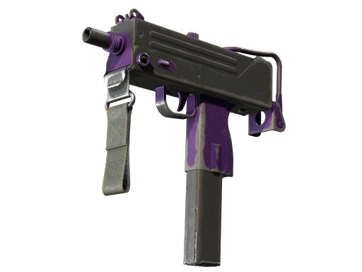 MAC-10|Ultraviolet(Battle-Scarred)