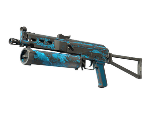 PP-Bizon | Blue Streak (Battle-Scarred)