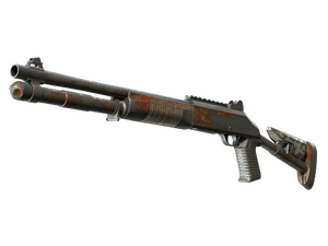 XM1014 | Red Python (Battle-Scarred)