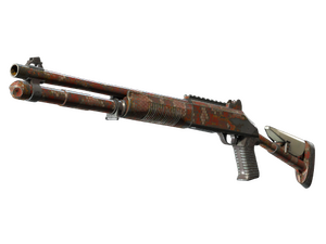 StatTrak™ XM1014 | Red Python (Well-Worn)