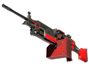 StatTrak™ M249 | System Lock (Well-Worn)