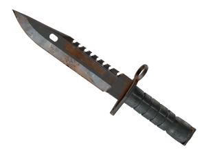 ★ M9 Bayonet | Rust Coat (Battle-Scarred)