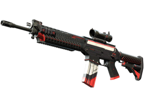 SG 553 | Cyrex (Well-Worn)