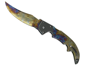 ★ Falchion Knife | Case Hardened (Battle-Scarred)