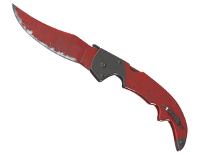 ★ StatTrak™ Falchion Knife | Crimson Web (Field-Tested)