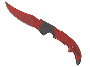 ★ StatTrak™ Falchion Knife | Crimson Web (Minimal Wear)