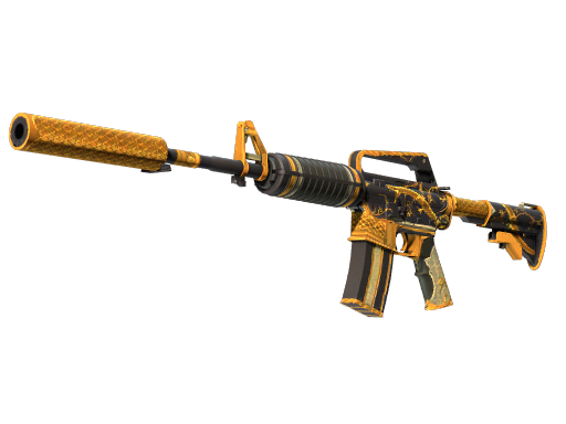 M4A1-S|GoldenCoil(Field-Tested)