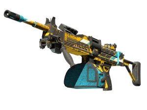 StatTrak™ Negev | Power Loader (Battle-Scarred)