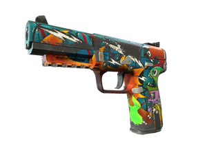 Five-SeveN | Angry Mob (Battle-Scarred)