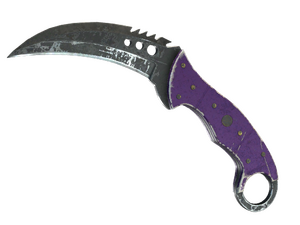 ★ Talon Knife | Ultraviolet (Battle-Scarred)