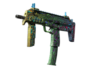 StatTrak™ MP7 | Neon Ply (Field-Tested)