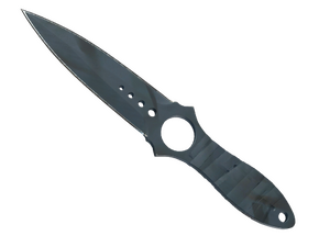 ★ Skeleton Knife | Night Stripe (Well-Worn)