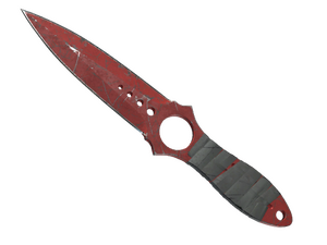 ★ StatTrak™ Skeleton Knife | Crimson Web (Battle-Scarred)