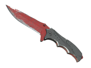 ★ StatTrak™ Nomad Knife | Crimson Web (Battle-Scarred)