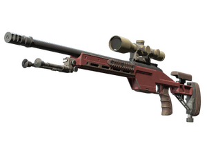 SSG 08 | Red Stone (Field-Tested)