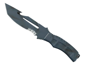 ★ StatTrak™ Survival Knife | Night Stripe (Minimal Wear)