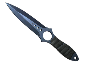 ★ StatTrak™ Skeleton Knife | Blue Steel (Battle-Scarred)