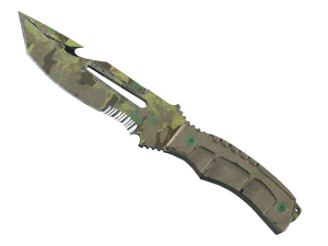 ★ StatTrak™ Survival Knife | Boreal Forest (Battle-Scarred)