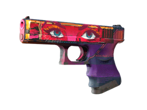 StatTrak™ Glock-18 | Vogue (Well-Worn)