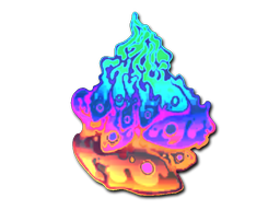 Sticker|LiquidFire(Holo)