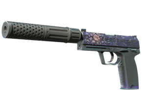 StatTrak™ USP-S | Black Lotus (Well-Worn)