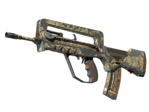 FAMAS | CaliCamo (Battle-Scarred)