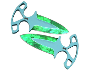 ★ Shadow Daggers | Gamma Doppler Emerald (Factory New)