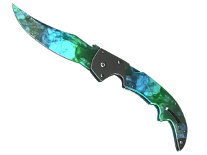 ★ StatTrak™ Falchion Knife | Gamma Doppler Phase 3 (Factory New)