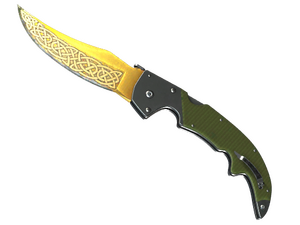 ★ StatTrak™ Falchion Knife | Lore (Well-Worn)