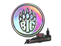 Sticker|BIG(Holo)|Stockholm2021