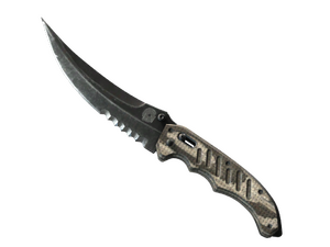 ★ Flip Knife | Black Laminate (Factory New)