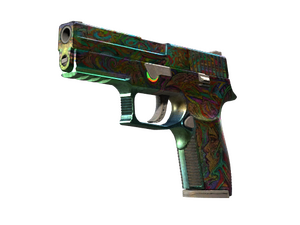 StatTrak™ P250 | Visions (Battle-Scarred)