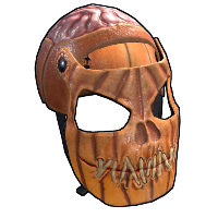 Evil Pumpkin Facemask