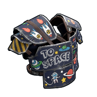 Space Raider Roadsign Vest