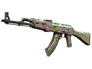 AK-47 | Head Shot (Well-Worn)