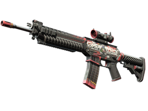 StatTrak™ SG 553 | Cyberforce (Factory New)