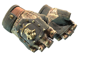 ★ Bloodhound Gloves | Snakebite (Battle-Scarred)