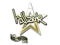 Sticker|hallzerk(Gold)|Paris2023