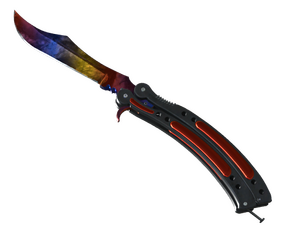 ★ StatTrak™ Butterfly Knife | Marble Fade (Factory New)