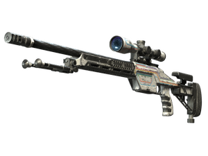 StatTrak™ SSG 08 | Rapid Transit (Battle-Scarred)