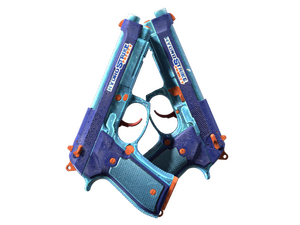 StatTrak™ Dual Berettas | Hydro Strike (Minimal Wear)