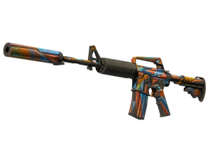 M4A1-S | Leaded Glass (Battle-Scarred)