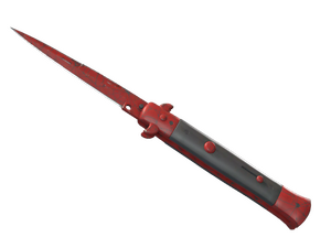 ★ Stiletto Knife | Crimson Web (Field-Tested)